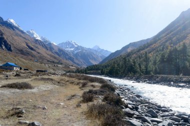 Baspa Nehri, Himalaya eteklerindeki yüksek dağlık Baspa vadisi (Sangla Vadisi veya Tukpa Vadisi) Kinnaur Bölgesi Himachal Pradesh, Hindistan 'da bulunan Sutlej Nehri' nin bir koludur.