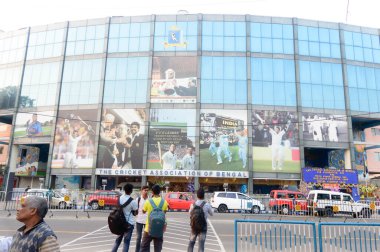 Entrance Gate of iconic cricket stadium Eden Gardens crickets ground, oldest stadium venue of IPL franchise Kolkata Knight Riders for Test ODI T20I matches. Kolkata West Bengal India Asia Pac May 2019