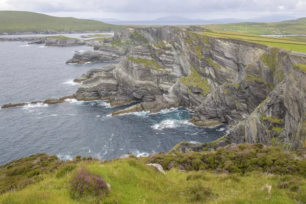 View Irish Coast Valentia Island Wild Atlantic Way County Kerry — ストック写真