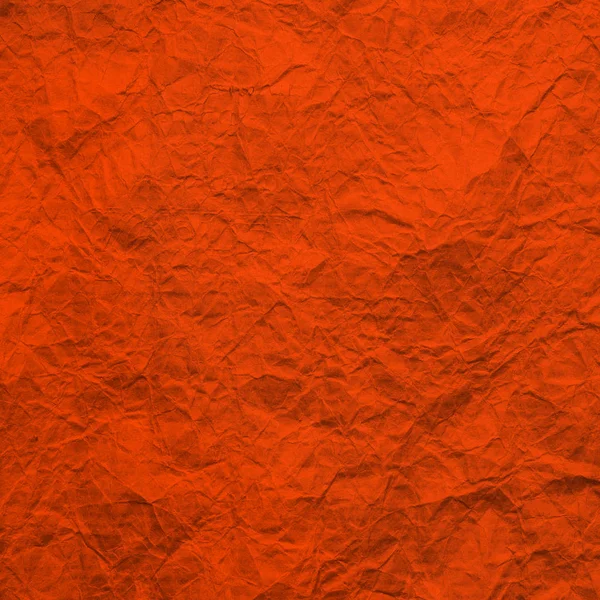 Papel viejo naranja. La textura de papel kraft arrugado exuberante color lava. Papel reciclado de fondo . —  Fotos de Stock