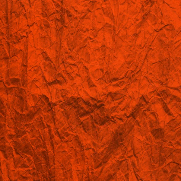 Papel usado naranja. Textura de papel artesanal arrugado color Lava exuberante. Fondo de papel reciclado . —  Fotos de Stock