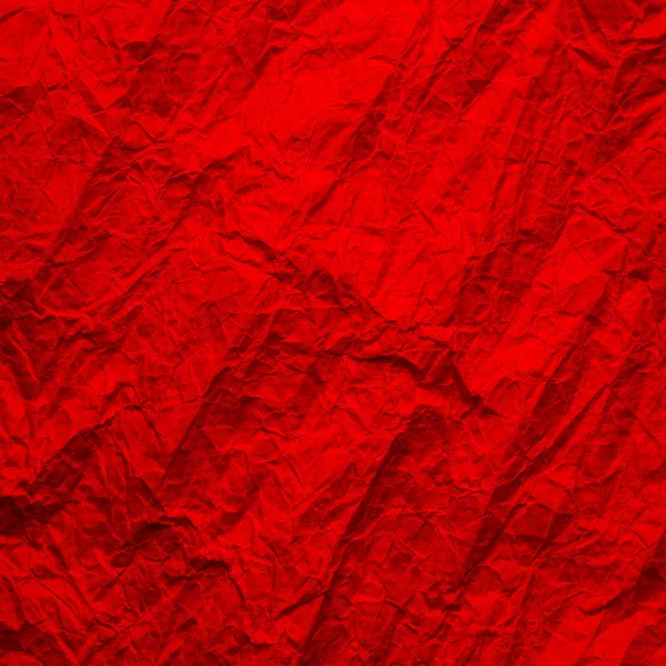 Red paper without text. Texture of crumpled kraft paper red. Background recycled paper. — 스톡 사진