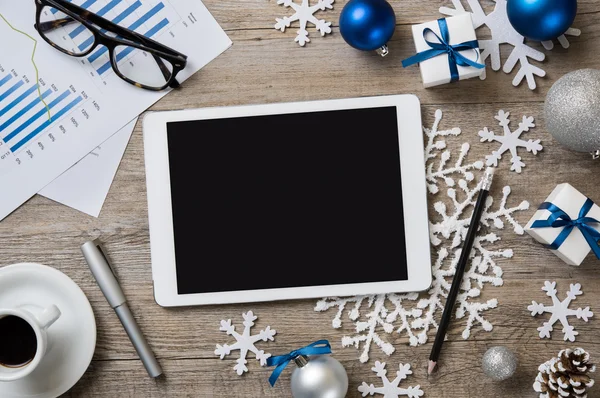 Kerstmis digitale achtergrond — Stockfoto