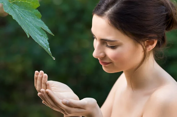 Fresh blå skönhet — Stockfoto