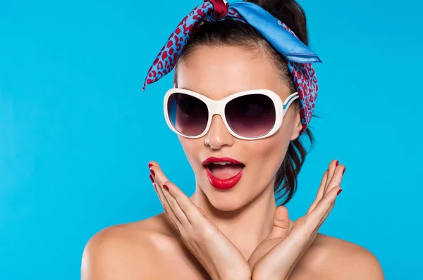 Excited young woman — Stock Photo, Image