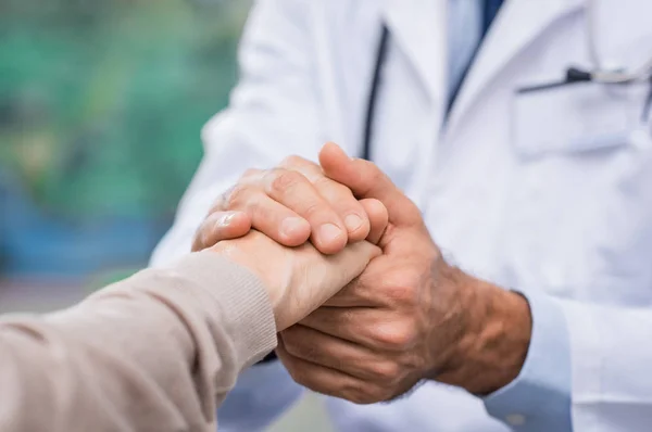 Cura ospedaliera da vicino — Foto Stock