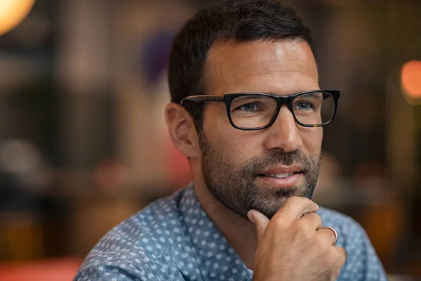 Business man thinking — Stock Photo, Image