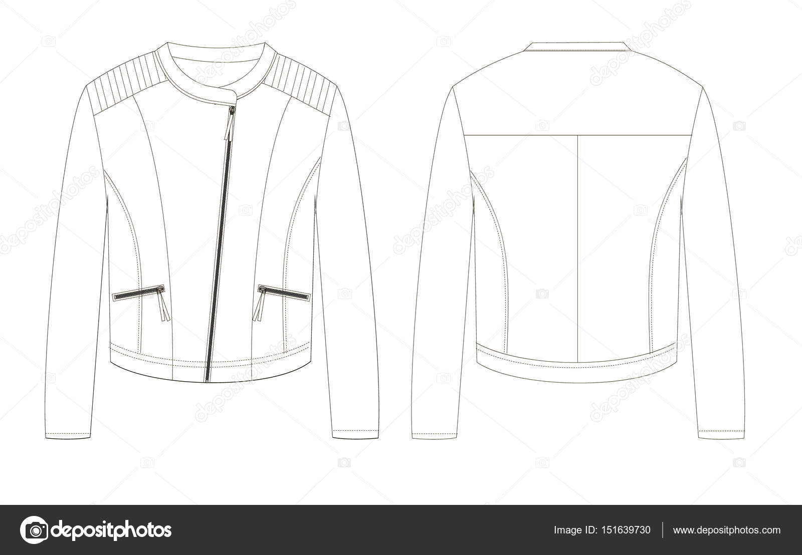 Technical Drawing Jacket Images  Browse 16794 Stock Photos Vectors and  Video  Adobe Stock