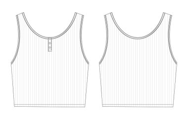 kırpma üst Teknik çizimi 