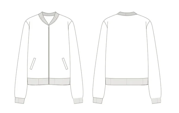 Bomber Jacket Template  Free Vectors  PSDs to Download