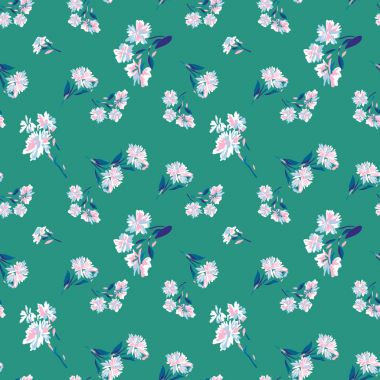 siyah arka plan üzerine soyut çiçek