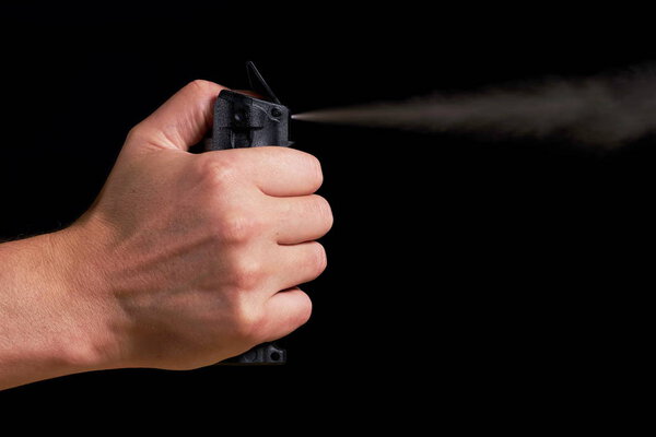 self defense - using pepper spray