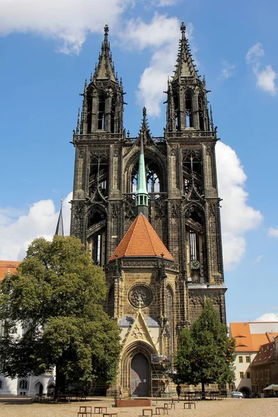 Cathedral on the Albrechtsburg Castle, Meissen, Germany — Stock Photo, Image