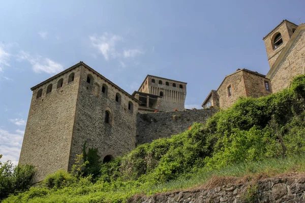 Schloss torrechiara bei Parma, Italien — Stockfoto