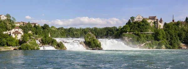 Panorama des chutes du Rhin, Neuhausen, Suisse . — Photo