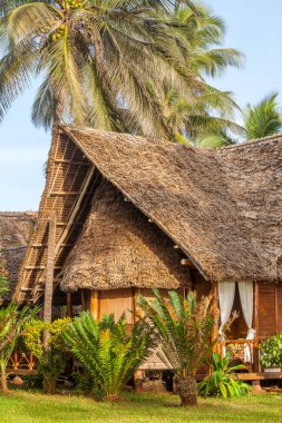 Rahatlatıcı bir Afrika tropikal tatil yazlık