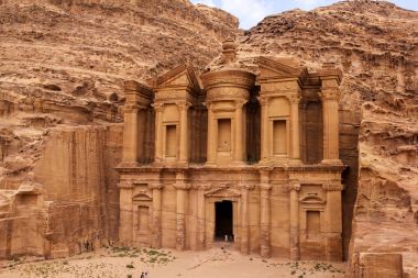 Manastırı tapınak Petra, Jordan