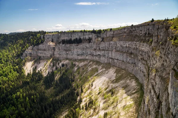 Creux du van, l'anfiteatro a forma di roccia — Foto Stock