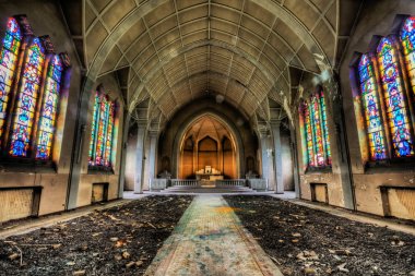 Urbex: Kentsel keşif - terkedilmiş kilise