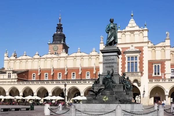 主な市場広場、クラクフ、ポーランド — ストック写真