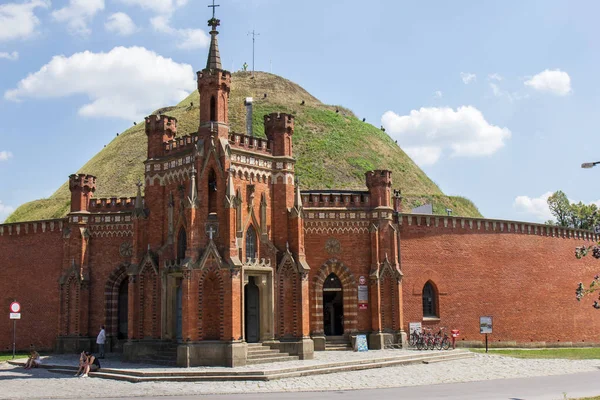 Kosciuszko heuvel, Krakow, Polen — Stockfoto