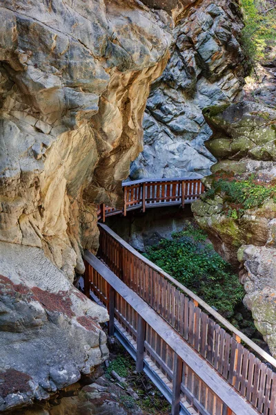 Gorner Gorge, Zermatt, Szwajcaria — Zdjęcie stockowe