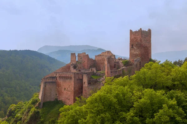 Ruinen Der Mittelalterlichen Burg Saint Ulrich Erbaut Vom Bis Jahrhundert — Stockfoto