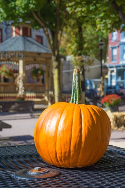 Calabaza en la mesa — Foto de Stock