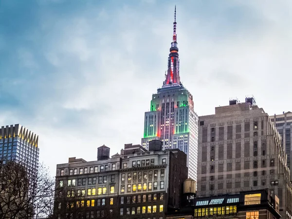 New York Holiday Lights — Stock Photo, Image