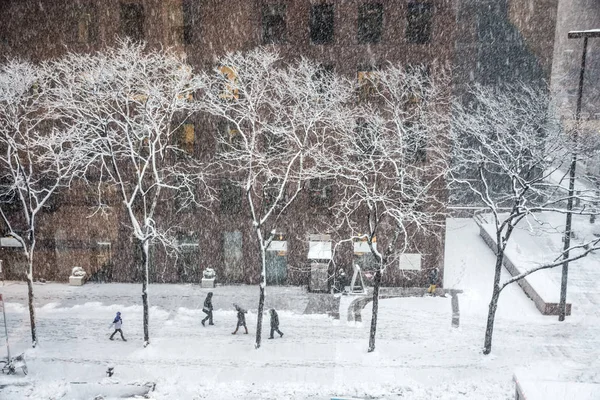 East Side tormenta de nieve — Foto de Stock