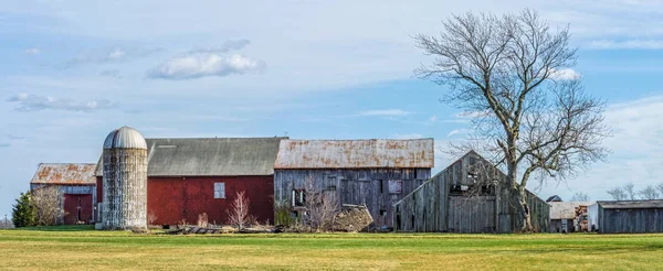 Rural Farm Panorama — Stock Photo, Image