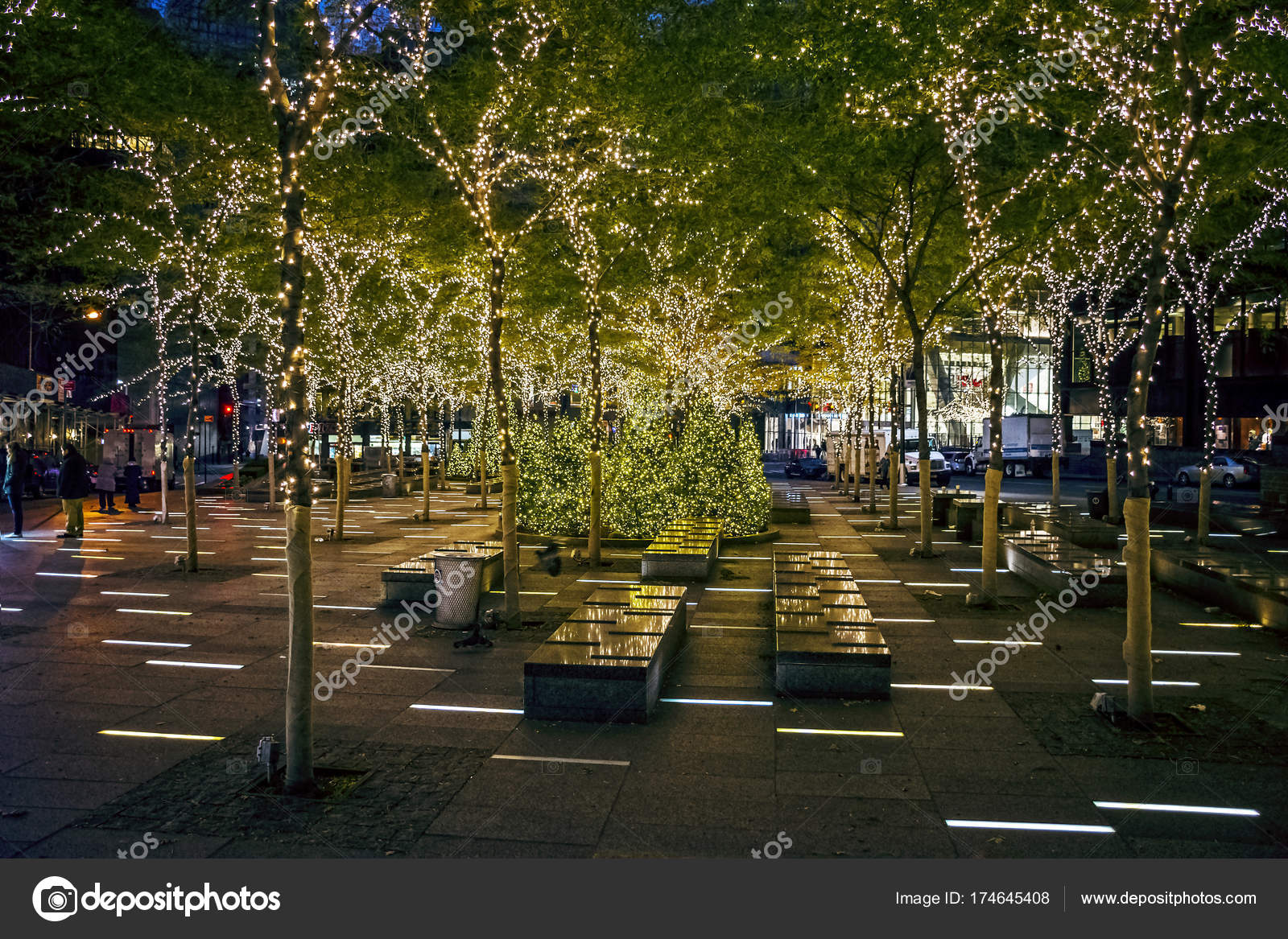 Holidays Zuccotti Park Stock Photo by ©andykazie 174645408