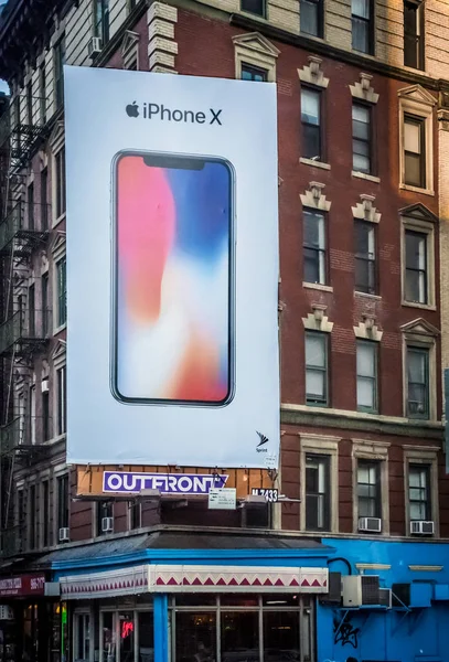 Apple iphone X Banner — Foto de Stock