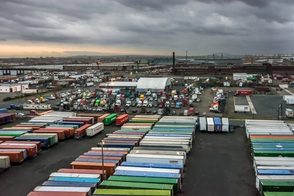 Port Kearny Trailer Yard — Stock Photo, Image