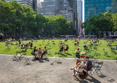 Oturma Bryant Park 
