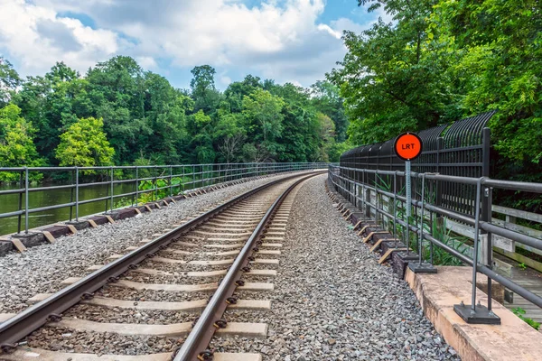 Light Rail Tracks — Stock Photo, Image