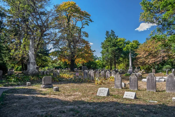 Stary cmentarz Bordentown — Zdjęcie stockowe