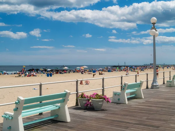 Uitzicht vanaf Boardwalk — Stockfoto