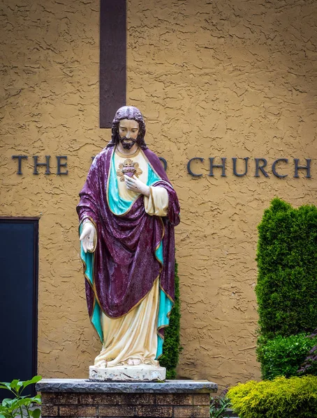 Estatua del Sagrado Corazón —  Fotos de Stock