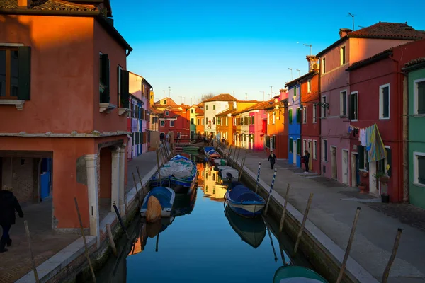 Pulau Burano - warna — Stok Foto