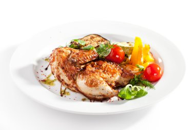 Tavuk Tabaka yemeği