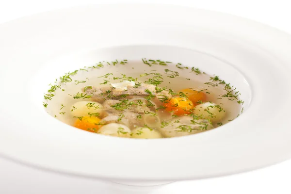 Fish and Vegetales Soup — Stock Photo, Image