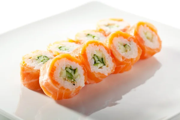 Philadelphia Sushi Roll — Stock Photo, Image