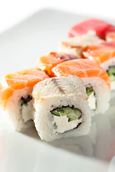 Rola delicioasă de sushi — Fotografie, imagine de stoc