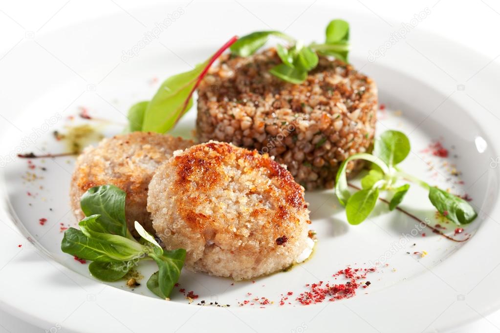 Cutlet with Buckwheat