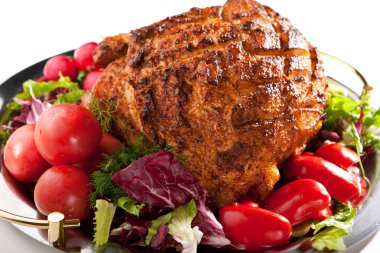 Tazelik sebze ile pişmiş et