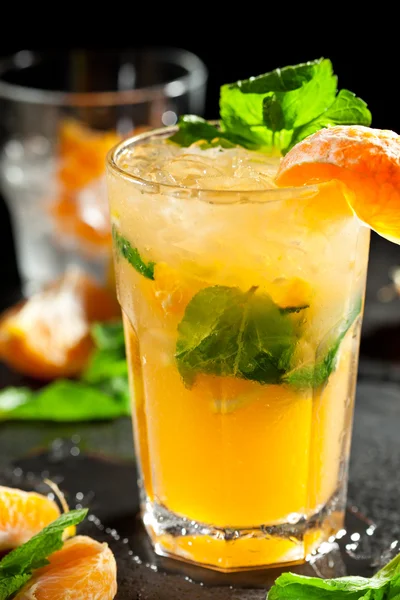 Tangerine Mojito Cocktail — Stock Photo, Image