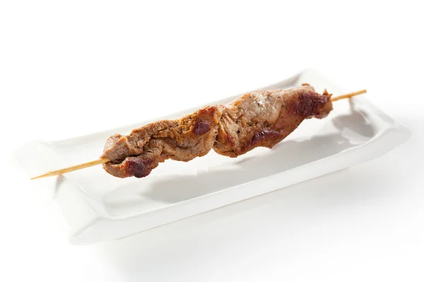 Asian Style Skewered Beef — Stock Photo, Image