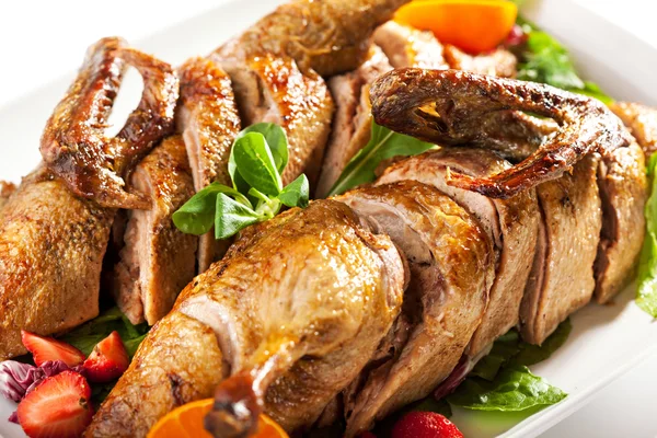 Roast Stuffed Duck — Stock Photo, Image