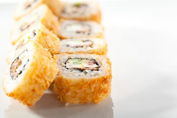 Sushi de tempura maki — Fotografia de Stock